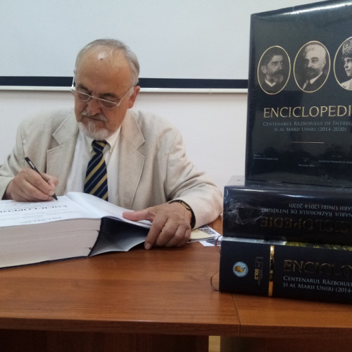 Lansarea enciclopediei dedicate Centenarului Războiului de Întregire și al Marii Uniri la Galați