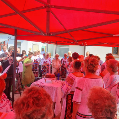 Sărbătoarea iei românești la Casa de Ajutor Reciproc a Pensionarilor din Galați