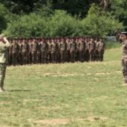 General francez preia comanda Grupului de luptă NATO de la Cincu