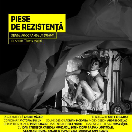 Teatrul "Mihai Eminescu" din Botoșani prezintă premiera spectacolului "Piese de rezistență"