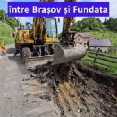 Lucrările de modernizare a DN73 între Brașov și Fundata continuă