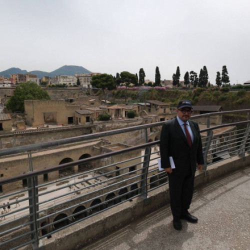 Plaja romană antică Herculaneum, redeschisă pentru public după lucrări de restaurare