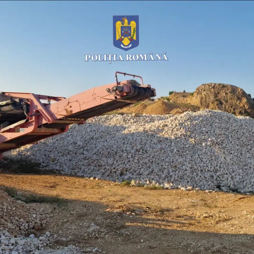 Percheziții în Constanța și împrejurimi pentru evaziune fiscală și exploatare ilegală de agregate minerale