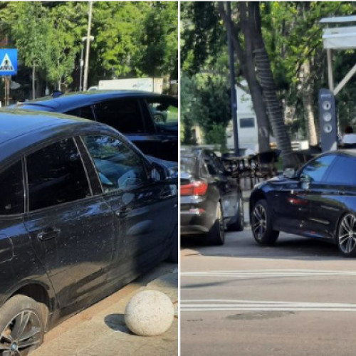 O stradă din Galați, în pericol de surpare