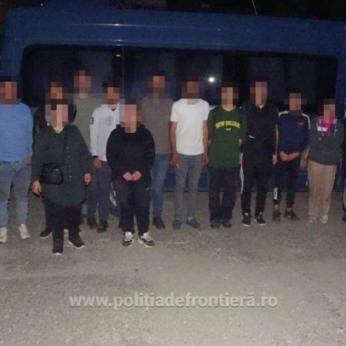 Nouăsprezece cetățeni sirieni prinși încercând să intre ilegal în România