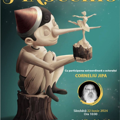 Spectacol de balet și dans "Pinocchio" la Teatrul "Tony Bulandra" din Târgoviște