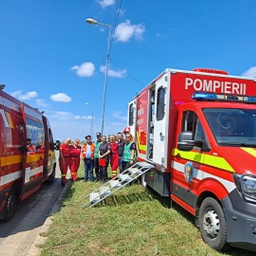 Exercitiu ISU „Somes” la Satu Mare pentru Gestionarea Urgentelor