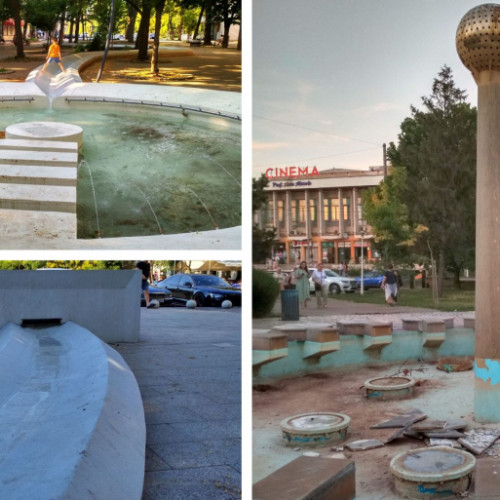 Fantana arteziana "Papadia" din Galati va ramane nefunctionala in vara aceasta