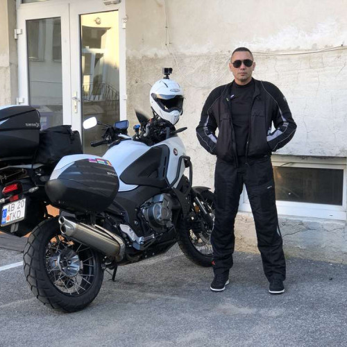 Ioan Tiurean, un Atlet Roman, Intr-o Aventura de 34.000 de Kilometri pe Motocicleta