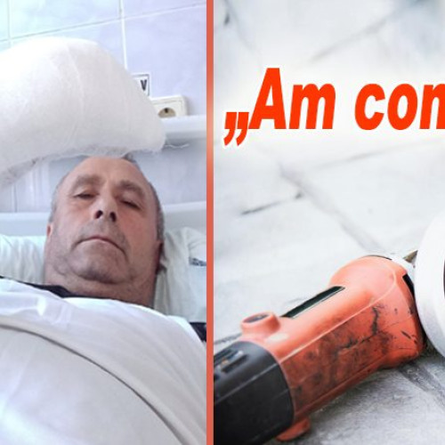 "Am comis-o!" - Buzoian grav rănit în timp ce încerca să realizeze o poartă din metal