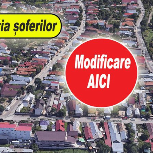 Primăria Buzău instituie sensuri unice temporare pe mai multe străzi