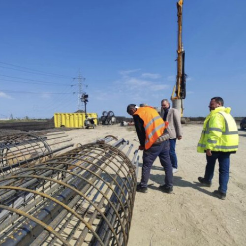 Avans semnificativ al lucrărilor pe lotul 3 al Autostrăzii Moldovei