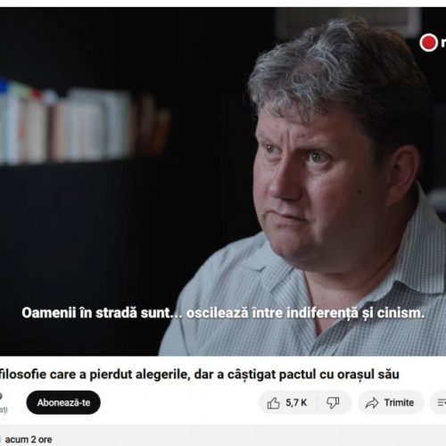 Gandurile unui profesor de filosofie care a pierdut alegerile, dar a castigat pactul cu orasul sau