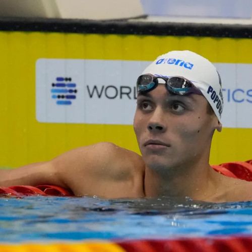 David Popovici a câștigat medalia de aur la Campionatul European de înot de la Belgrad