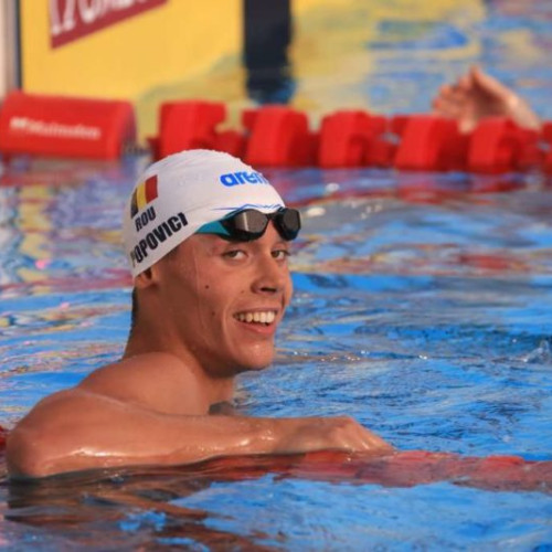 David Popovici aduce aur României la Campionatele Europene de natație din Belgrad