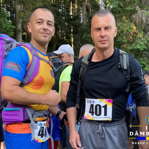 Pompierii din Titu au participat la concursul "Scări pe Toaca"