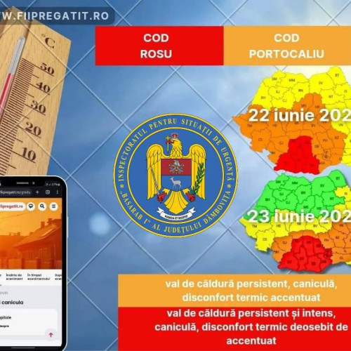 ANM emite avertizări de caniculă: Autoritățile recomandă măsuri de protecție