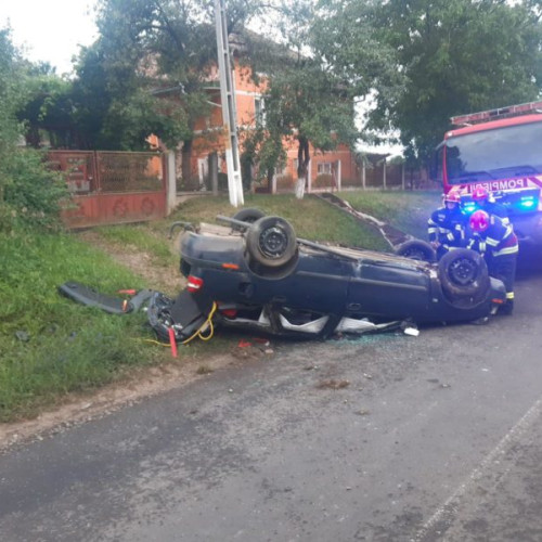 Accident rutier grav în Saulia de Campie: patru persoane rănite