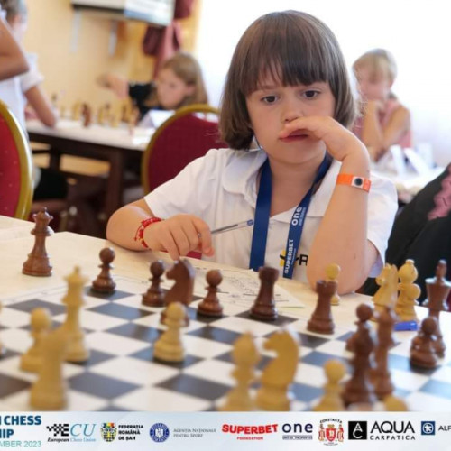 Vicecampioana națională la șah clasic are doar 9 ani