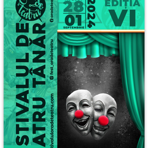 Festivalul de Teatru Tânăr "Ora de Teatru": ediția a VI-a va avea loc în perioada 28 august - 1 septembrie 2024