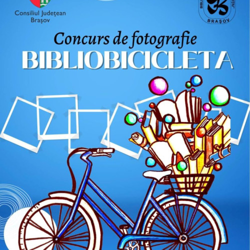 Biblioteca Județeană "George Barițiu" Brașov organizează a 5-a ediție a concursului de fotografii BiblioBicicleta