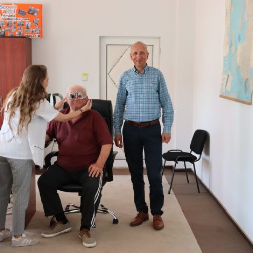 Proiectul &quot;Ilfov, prin ochii tăi&quot; aduce consultații optometrice gratuite pentru locuitorii comunei Cornetu