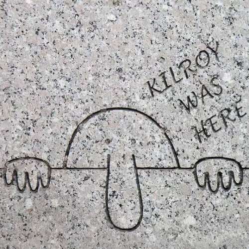 "Kilroy Was Here": Simbolul prezenței americane în Al Doilea Război Mondial