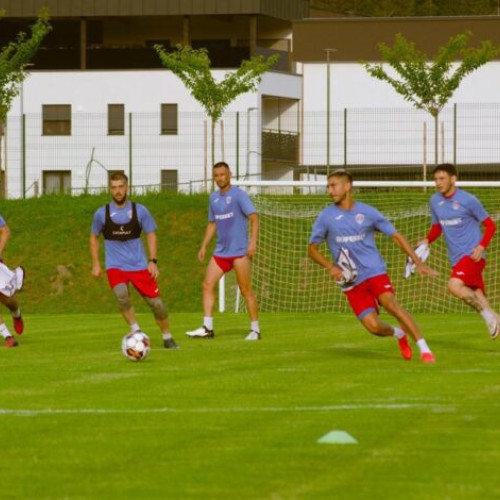 Gloria Buzăului în cantonament în Slovenia