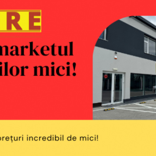 Noul supermarket MERE din Galați promite prețuri mici și produse variate