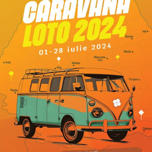 Loteria Română organizează loteria promoțională "Caravana Loto" 2024
