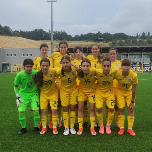 Naționala feminină U15 a României încheie un stagiu de pregătire reușit cu două victorii împotriva San Marino