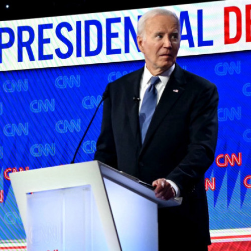 Joe Biden nu a fost in forma maxima la dezbaterea cu Donald Trump