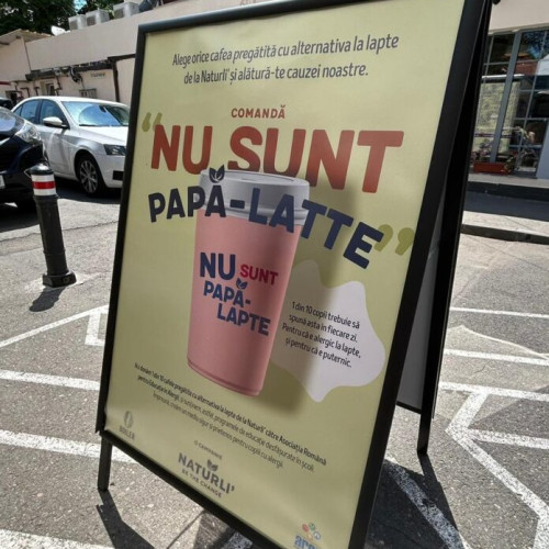 Campania "Nu sunt Papa-Lapte" atrage atenția asupra alergiilor alimentare