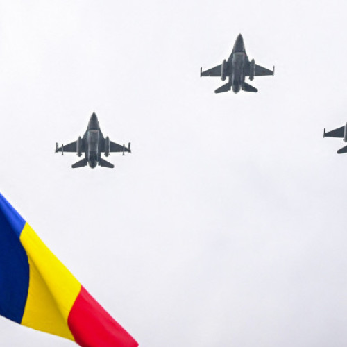 Trei avioane F-16 au sosit în România