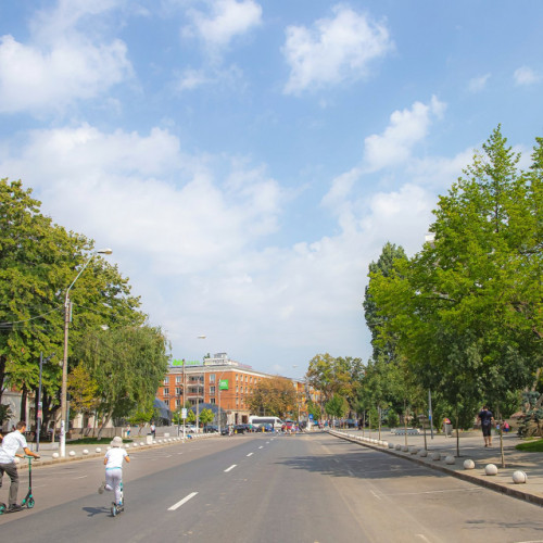 Traficul rutier pe strada Domnească restricționat pentru pietoni în zilele de weekend și sărbători legale