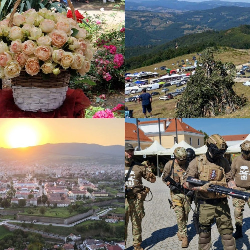 Evenimente principale în Alba Iulie 2024: de la Ziua Rozelor la Târgul de Fete pe Muntele Găina