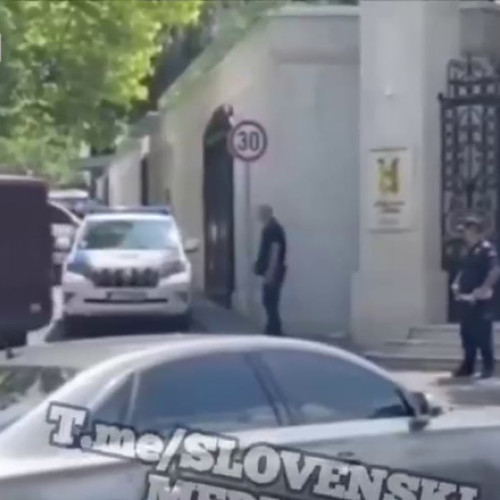 Atac în fața ambasadei Israelului din Belgrad