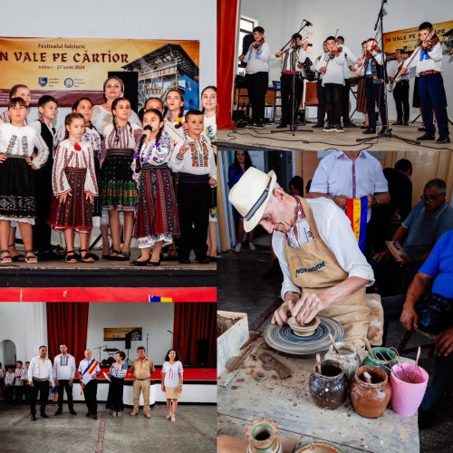 Prima ediție a Festivalului Folcloric "În vale pe Cartior" a fost un adevărat succes