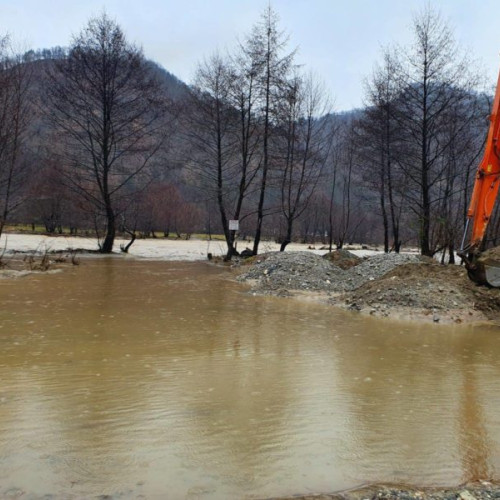 Inundații în comuna Bilbor din județul Harghita