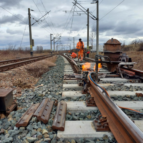Modificări la traficul feroviar între 1 și 9 iulie în zona Tecuci - Tecuci Nord - Frunzeasca
