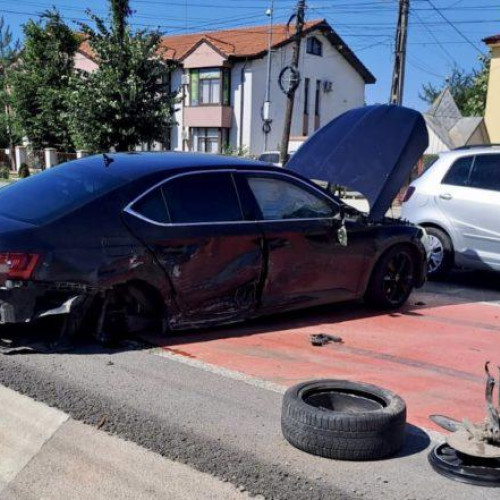 Accident rutier la Flămânzi: Trei mașini avariate, nicio persoană rănită