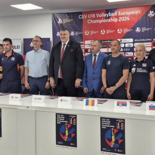 Campionatul European de Volei feminin U18 începe la Alba Blaj Arena