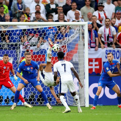 Anglia s-a calificat cu dificultate în sferturile EURO 2024