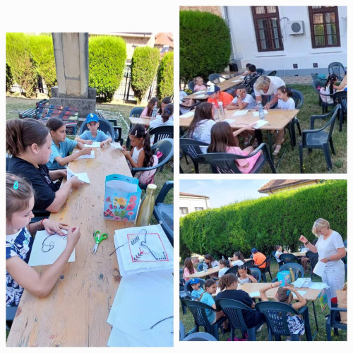 Atelierele creative din cadrul Taberei de Creatie au inceput la Centrul Judetean de Cultura Dambovita