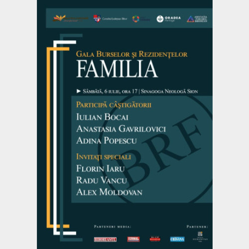 Gala Burselor și Rezidențelor Familia la Sinagoga Neologă Sion din Oradea