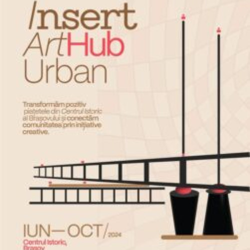 Insert Arthub Urban transformă piețele din Centrul Istoric al Brașovului
