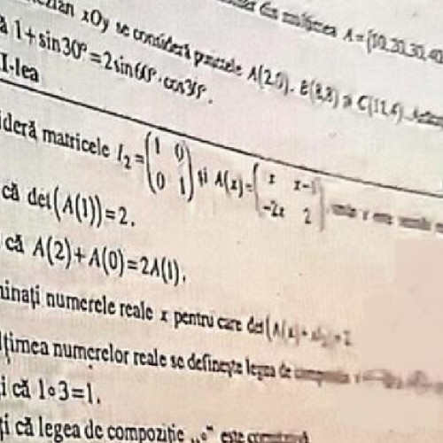 Subiectele de Matematică la Bacalaureat 2024 au fost susținute miercuri