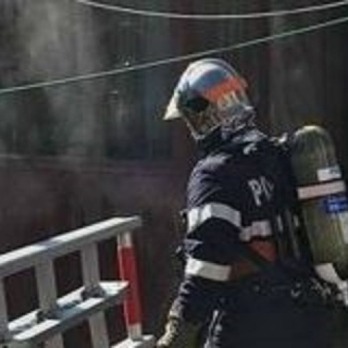 Incendiu puternic la o firmă de prelucrare a fierului forjat din satul Pașcari
