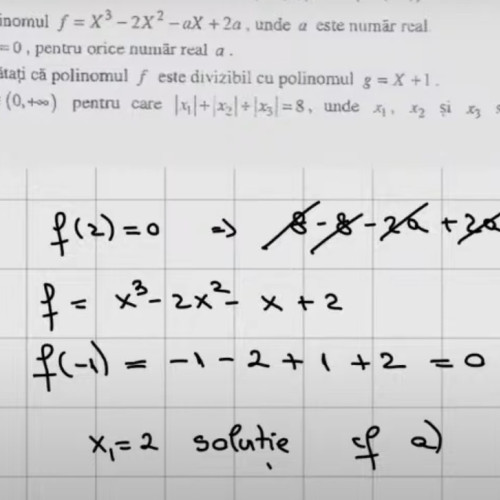 Rezolvarea subiectelor la proba de matematică - Bacalaureat 2024