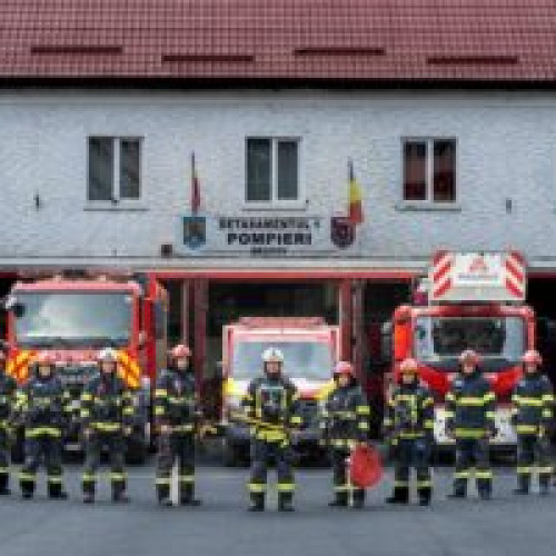 Detasamentul 1 de Pompieri Brașov aniversează 88 de ani: Ziua Porților Deschise